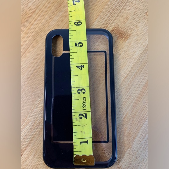 Versace Glossy Black Phone Cover - Picture 5 of 5